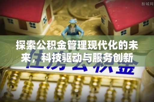 丽水探索公积金管理现代化的未来，科技驱动与服务创新