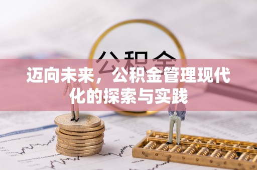 丽水迈向未来，公积金管理现代化的探索与实践