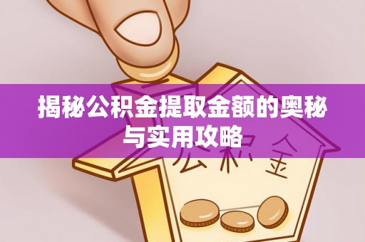 丽水揭秘公积金提取金额的奥秘与实用攻略