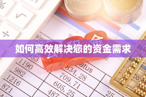丽水如何高效解决您的资金需求